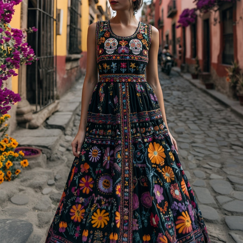 Classic Vintage Dress with a Flattering Fit