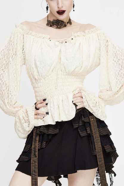 Finely Styled Blouse with a Classic Vintage Look