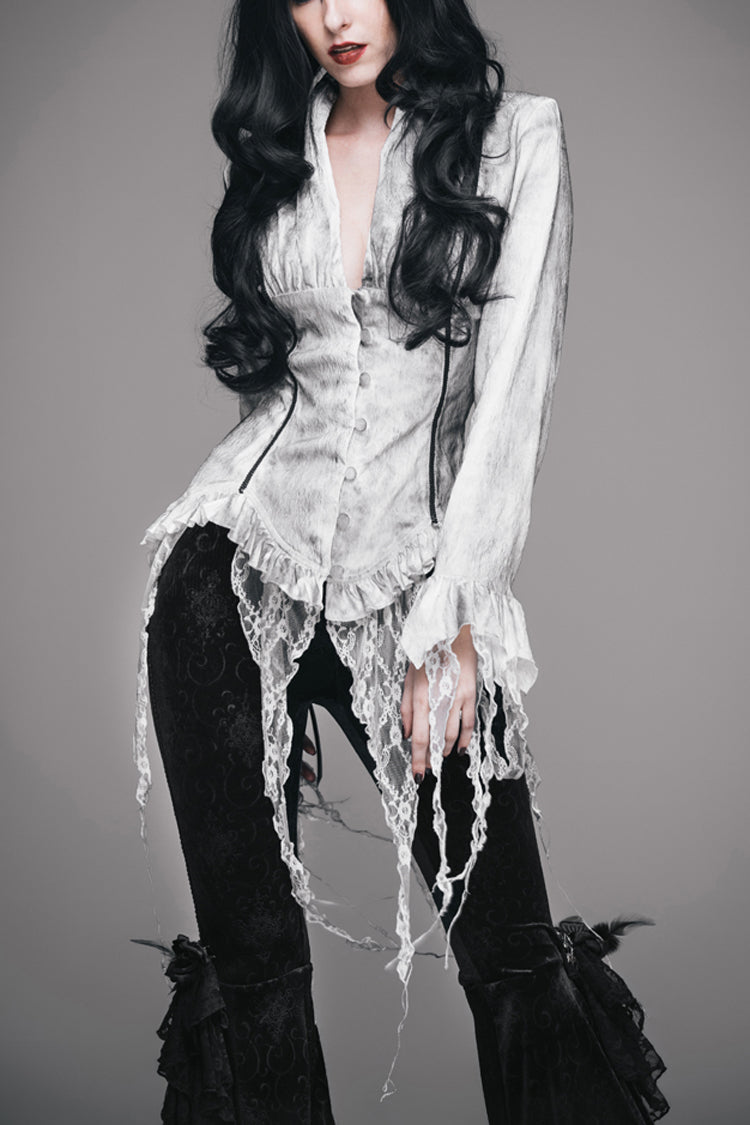 Subtly Elegant Blouse with a Refined Vintage Look