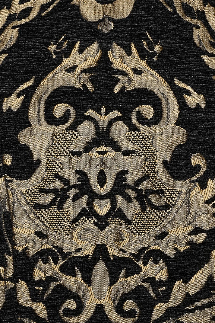 Stand Collar Jacquard Print Stitching Metal Ring Decoration Gothic Vest 2 Colors