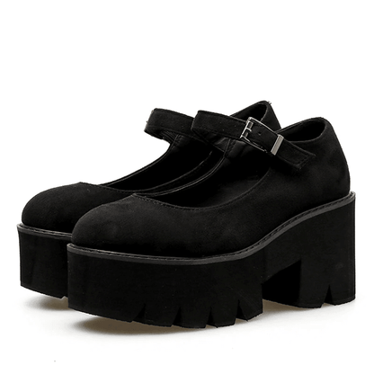 Darkness Mary Janes