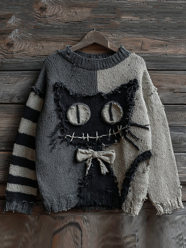 Casually Elegant Sweater with a Refined Edge