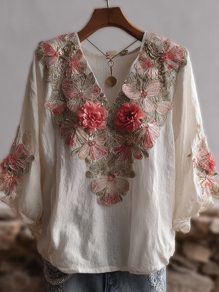 Subtly Elegant Garment with a Refined Vintage Look