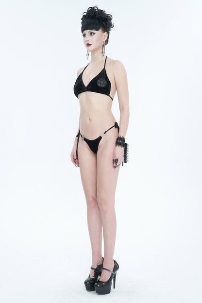 Casually Elegant Swimsuit with a Refined Edge