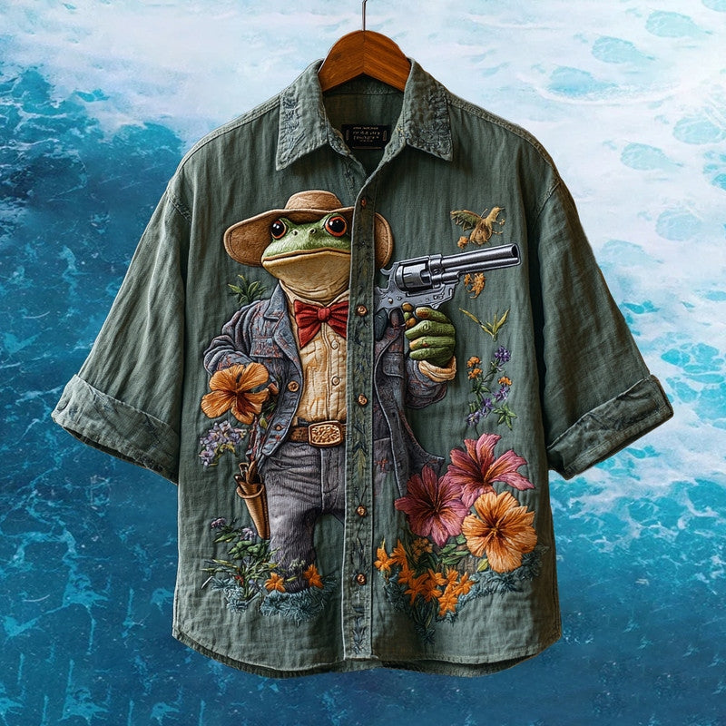 Vintage Style Shirt with a Modern Fit