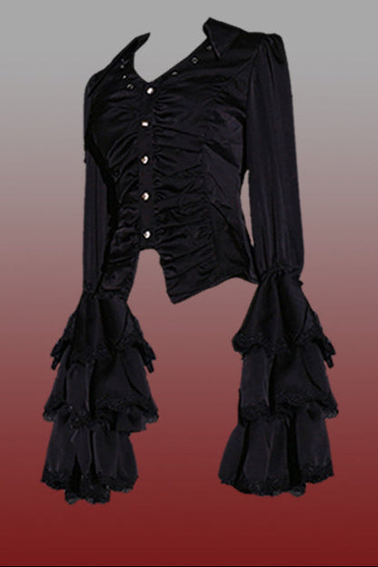 Cthulhu Gothic Dark Lolita Shirt + Skirt + Tail + Corset