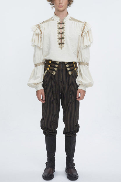 Casually Elegant Blouse with a Refined Edge