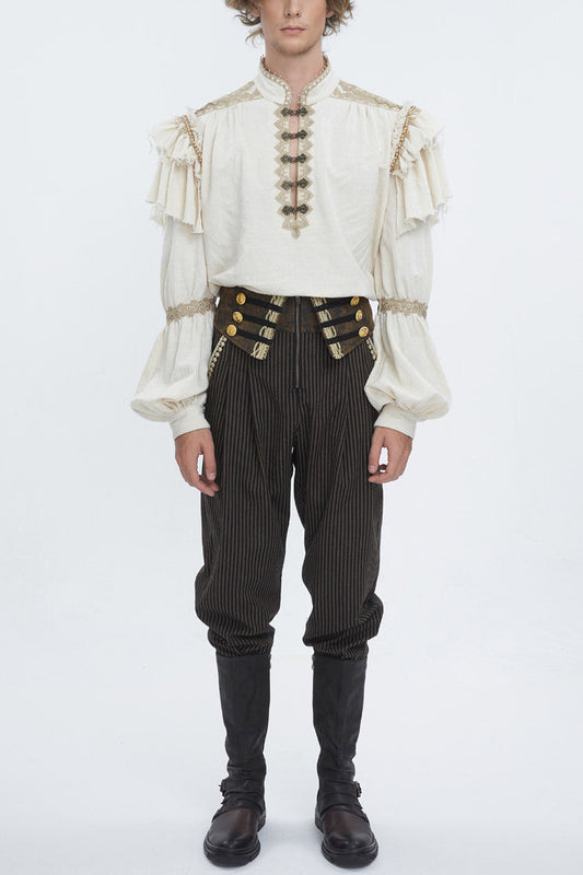 Casually Elegant Blouse with a Refined Edge