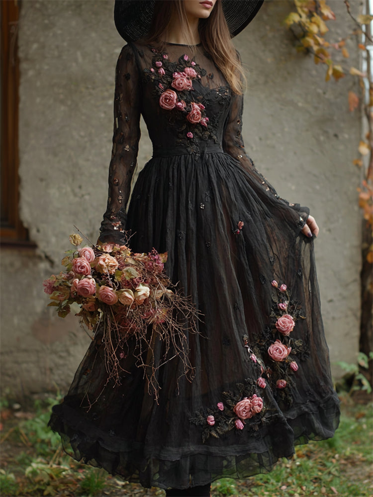 Vintage Inspired Dress with a Contemporary Edge