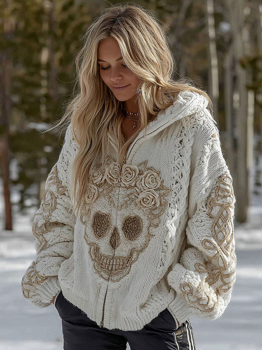 Vintage Inspired Cardigan with a Contemporary Edge