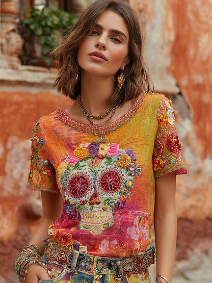 Finely Styled T-Shirt with a Classic Vintage Look