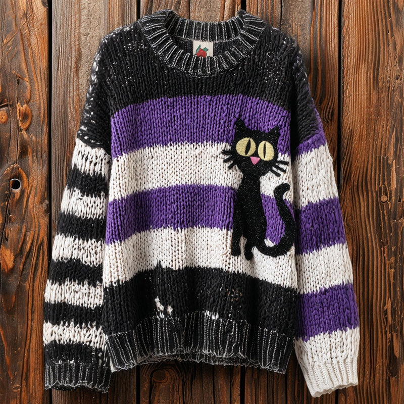 Vintage Inspired Sweater with a Contemporary Edge
