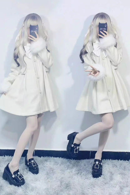 Classic Vintage Coat with a Flattering Fit