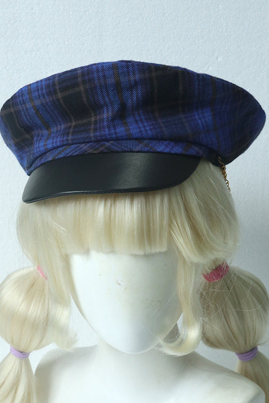 Lolita Prince Blouse + Shorts + Checkered Casquette
