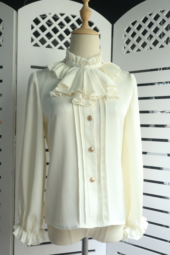 Lolita Prince Blouse + Shorts + Checkered Casquette