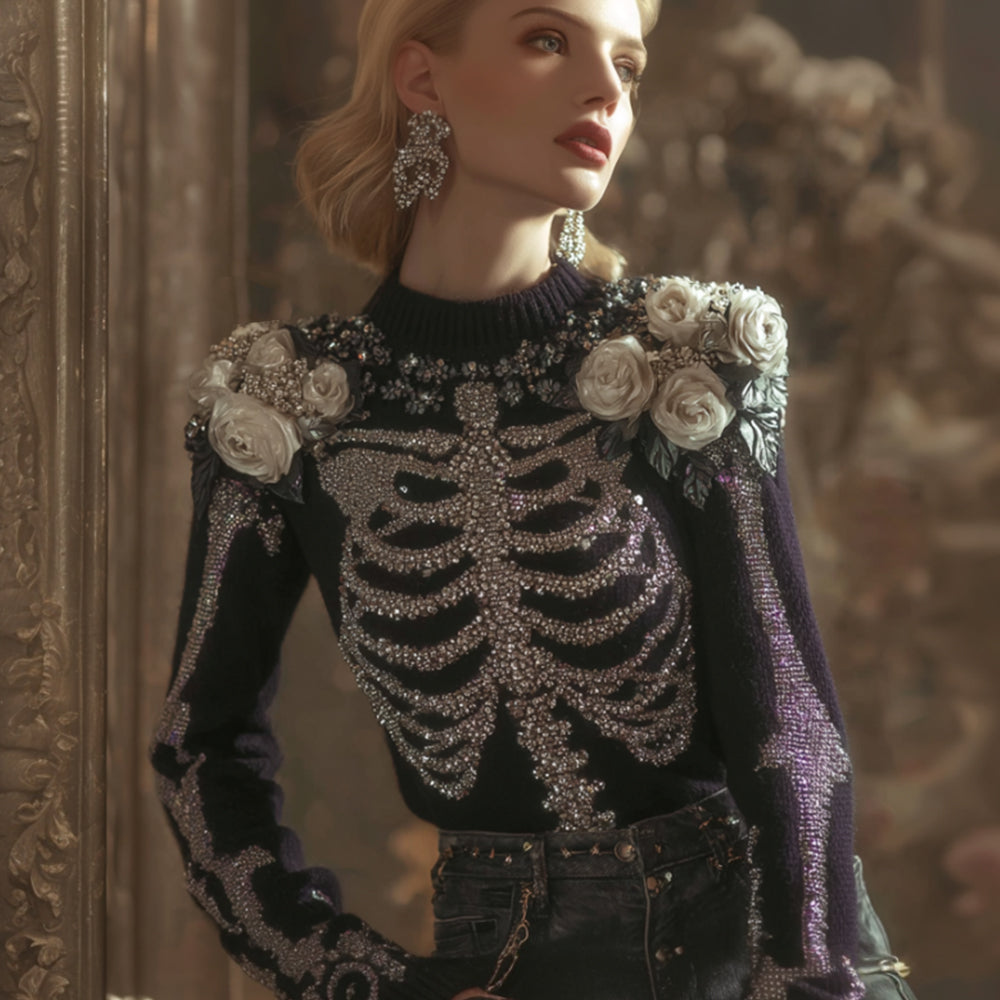 Finely Styled Sweater with a Classic Vintage Look