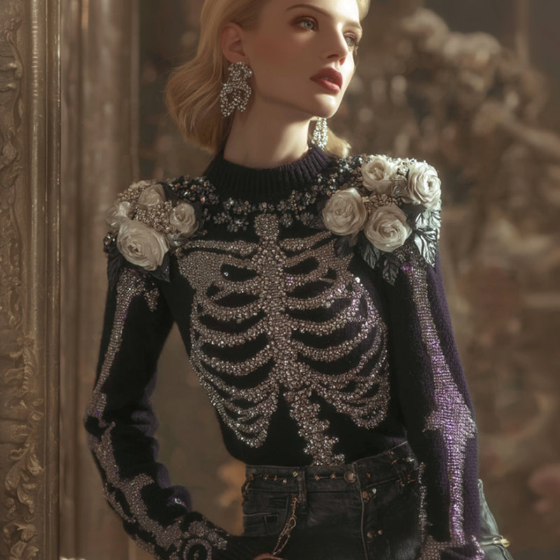 Finely Styled Sweater with a Classic Vintage Look