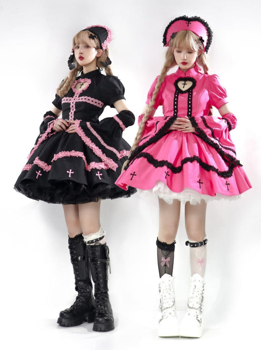 Subculture Y2k Cross Lolita Dress