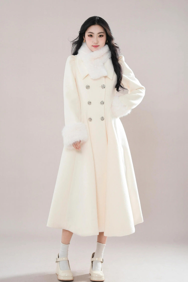 Classic Vintage Coat with a Flattering Fit