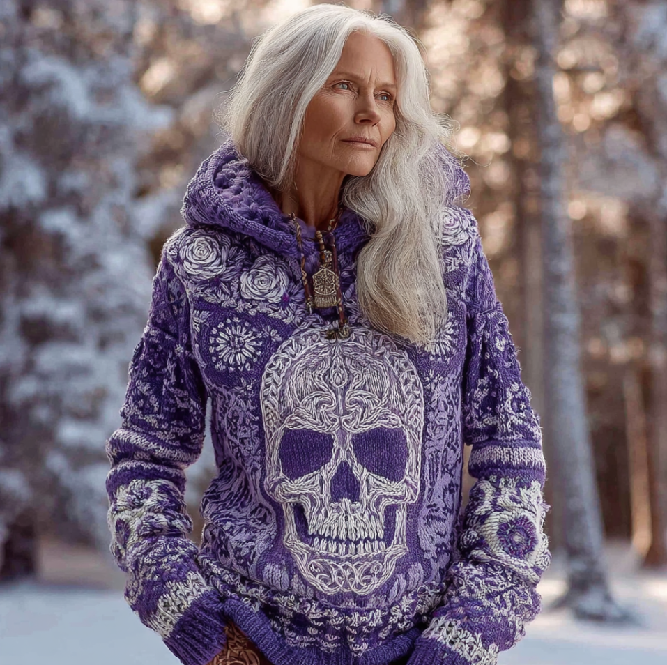 Classic Vintage Sweater with a Flattering Fit