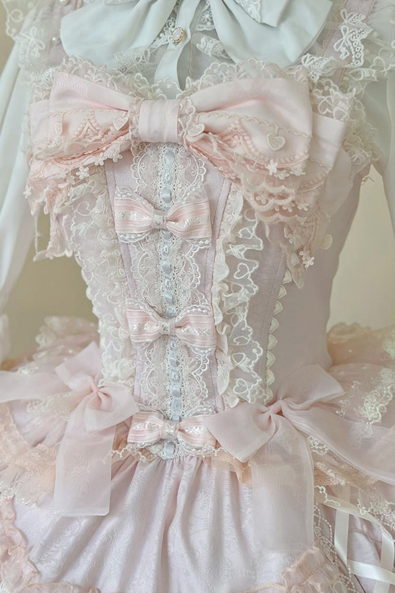 [pre-order] Dreamy Doll Wedding Dress + Headdress