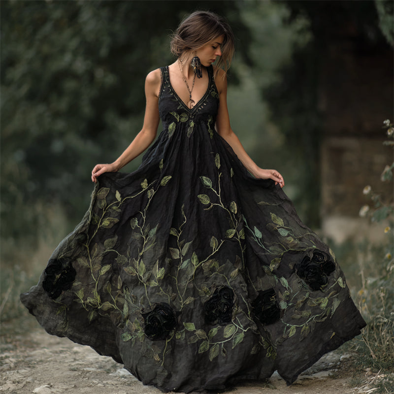 Classic Vintage Dress with a Flattering Fit