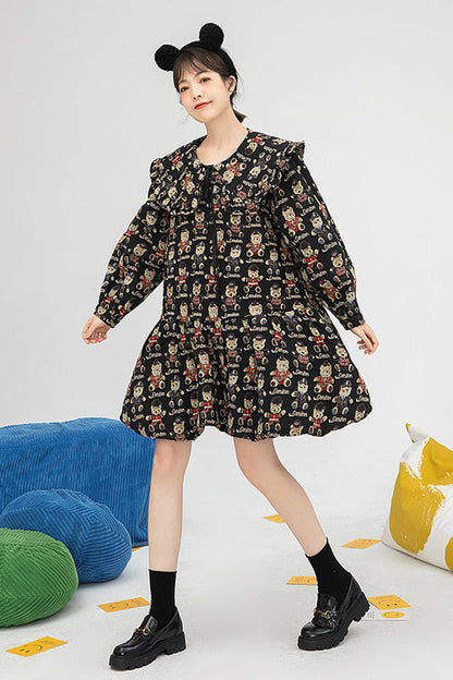 Finely Styled Dress with a Classic Vintage Look