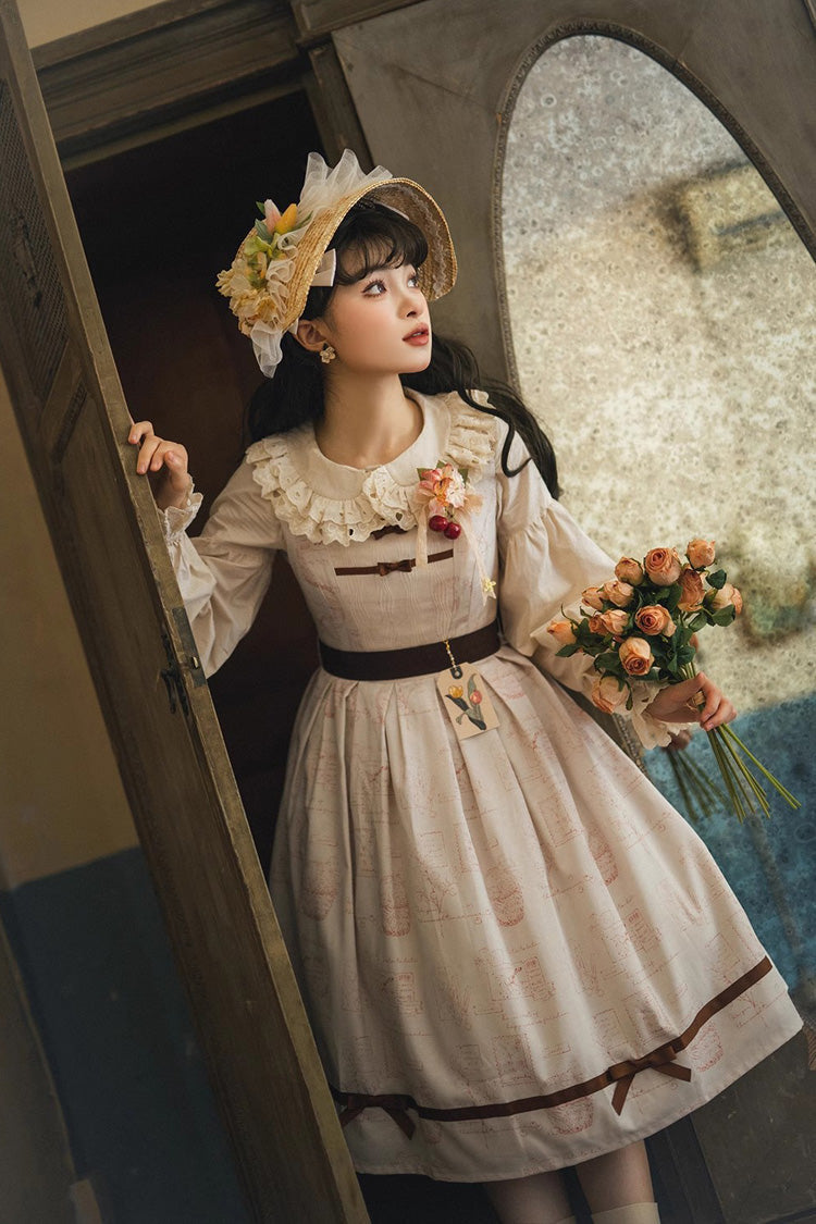 Classic Vintage Dress with a Flattering Fit
