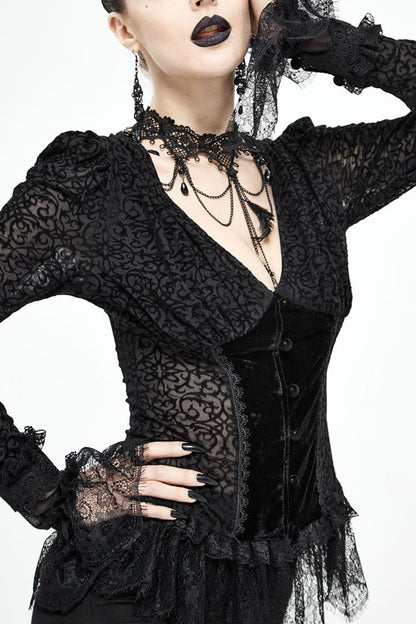 Vintage Inspired Blouse with a Contemporary Edge