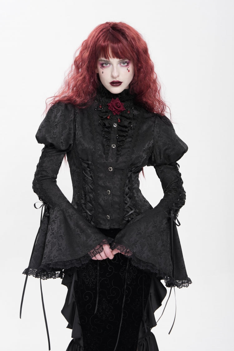 Subtly Elegant Blouse with a Refined Vintage Look