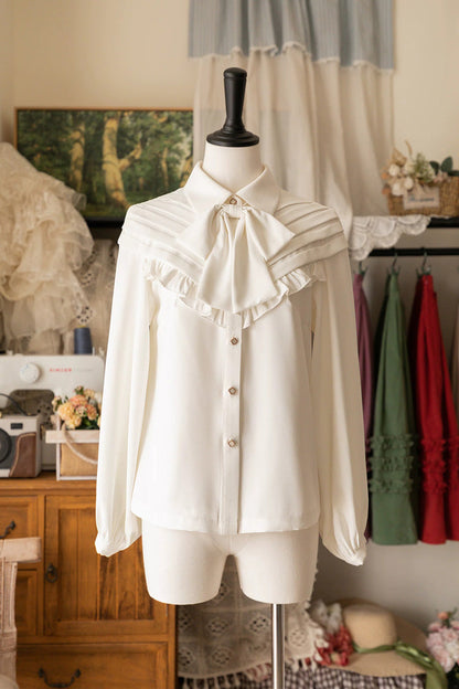 Vintage Inspired Blouse with a Contemporary Edge