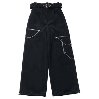 Warm Waffle Cotton Pants Badge Set