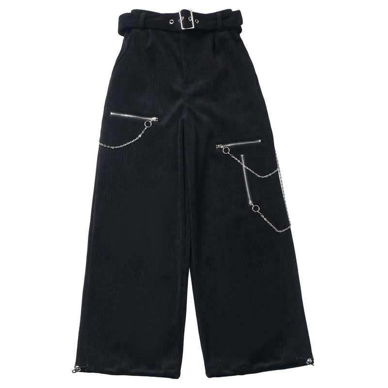 Warm Waffle Cotton Pants Badge Set