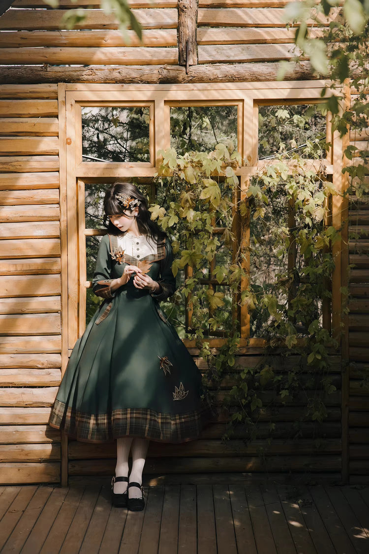 Classic Vintage Dress with a Flattering Fit