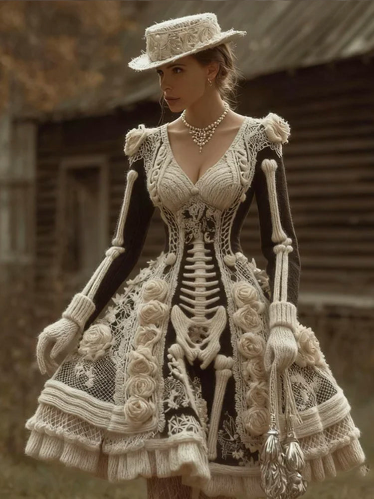 Subtly Elegant Dress with a Refined Vintage Look