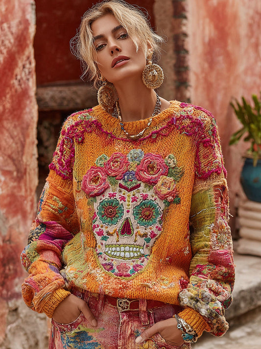 Classic Vintage Sweater with a Flattering Fit