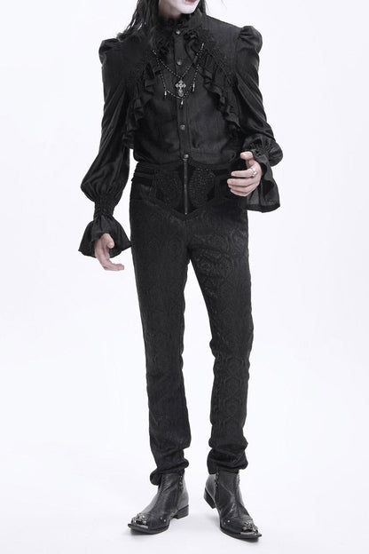 Subtly Elegant Pants with a Refined Vintage Look
