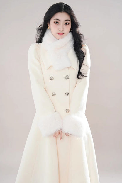 Classic Vintage Coat with a Flattering Fit