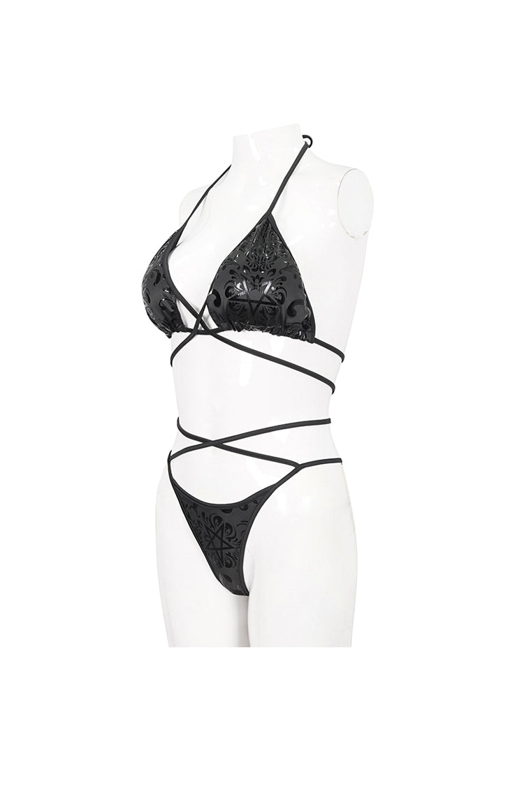 Casually Elegant Swimsuit with a Refined Edge