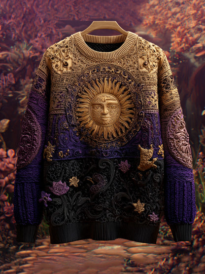 Classic Vintage Sweater with a Flattering Fit