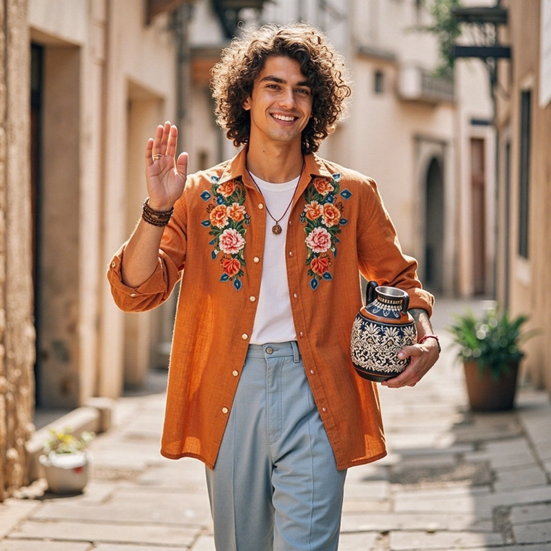 Beautifully Crafted Shirt in a Classic Style
