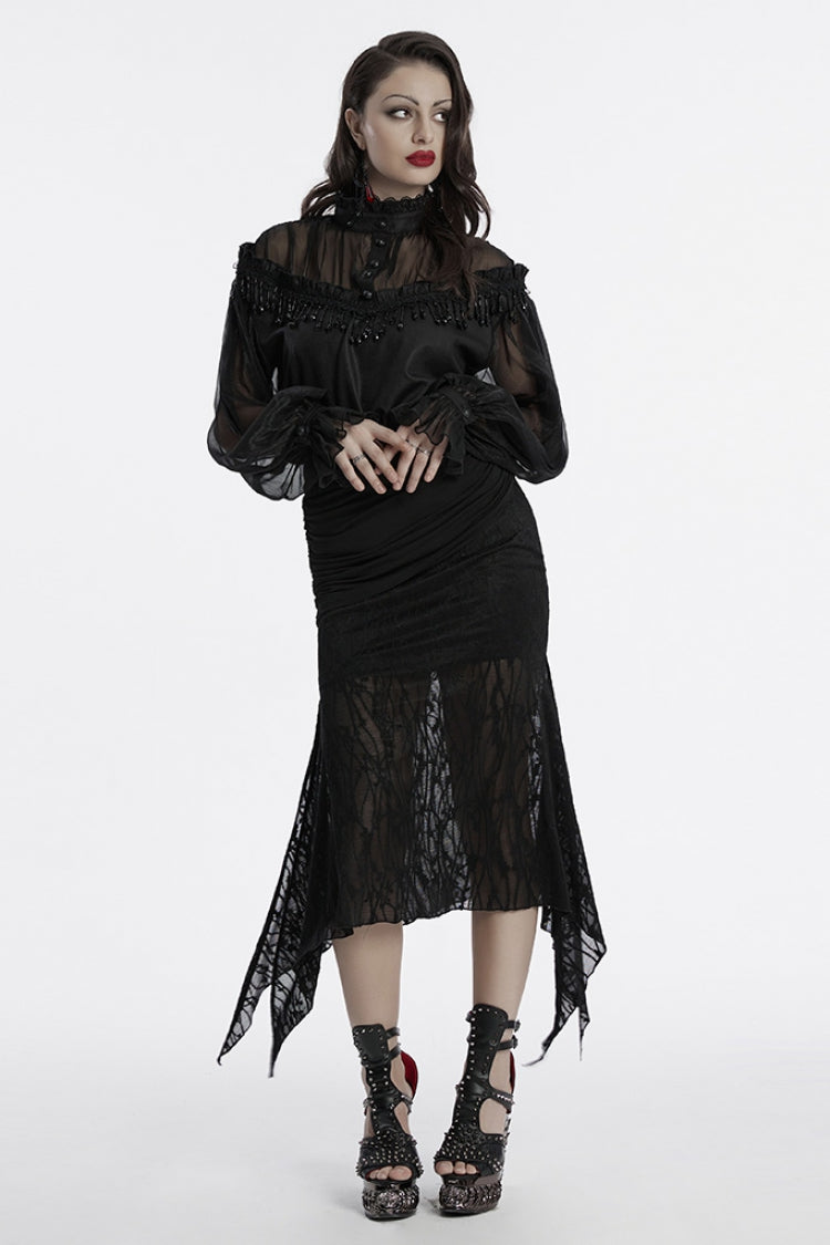 Vintage Inspired Blouse with a Contemporary Edge