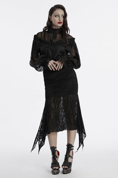 Vintage Inspired Blouse with a Contemporary Edge