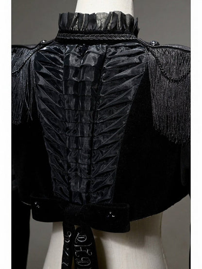 [pre-order Deadline: June 8] Phantom Knight Dark Gothic Military Dress Full Set (jacket + Bustier Top + Skirt)