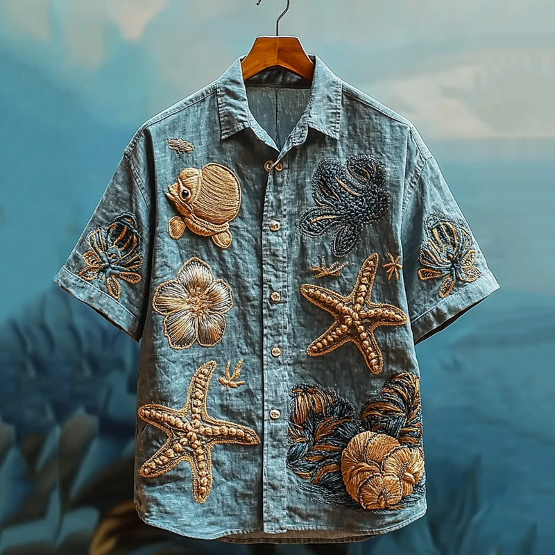 Subtly Elegant Shirt with a Refined Vintage Look