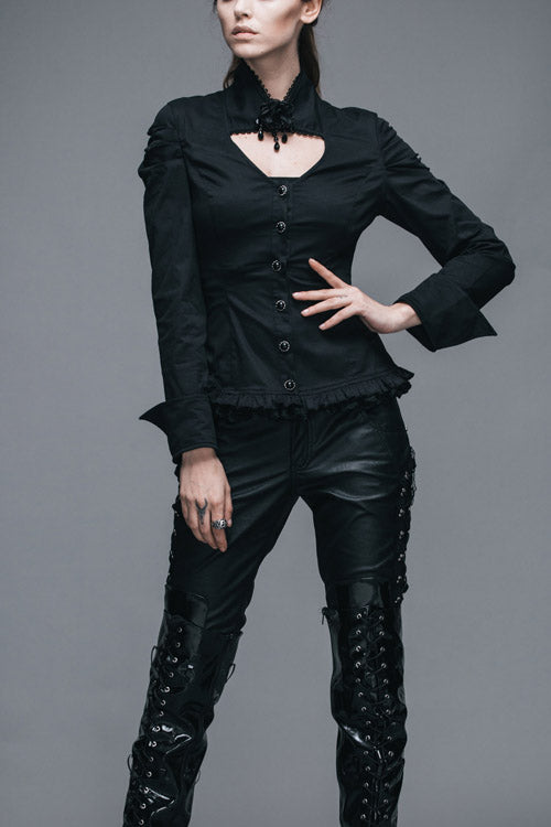 Subtly Elegant Blouse with a Refined Vintage Look