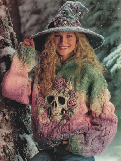 Classic Vintage Sweater with a Flattering Fit