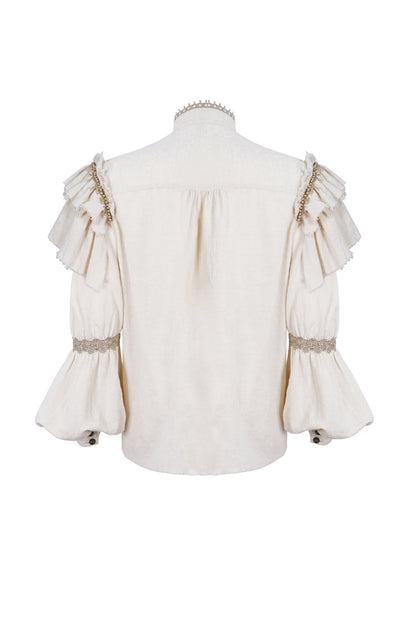 Casually Elegant Blouse with a Refined Edge