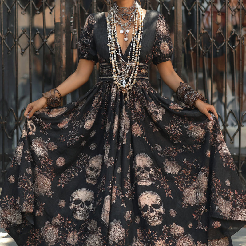 Subtly Elegant Dress with a Refined Vintage Look