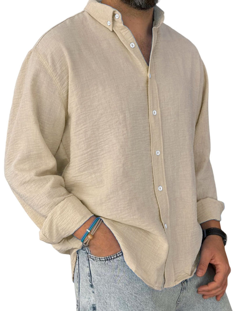 Casually Elegant Shirt with a Refined Edge